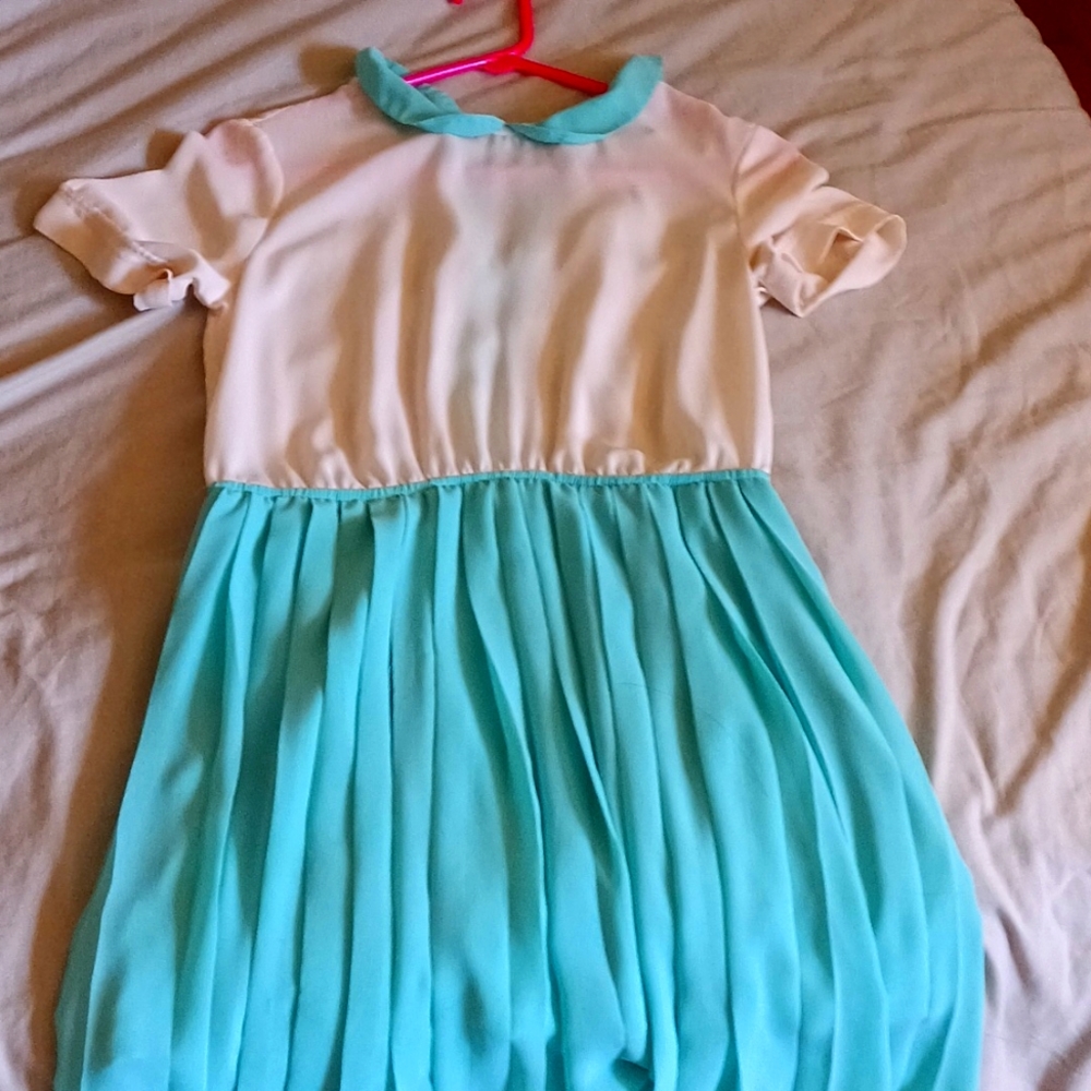 Cute blue and light blue dress